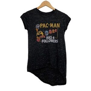 FREE with purchase of 2 jeans Pac-Man asymmetric grey t-shirt short sleeve Small
